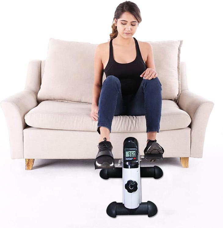Hausse Portable Pedal Bike for Arms and Legs Exercise with LCD