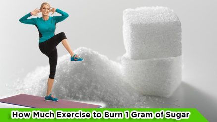 How Much Exercise to Burn 1 Gram of Sugar